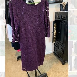 Purple dress